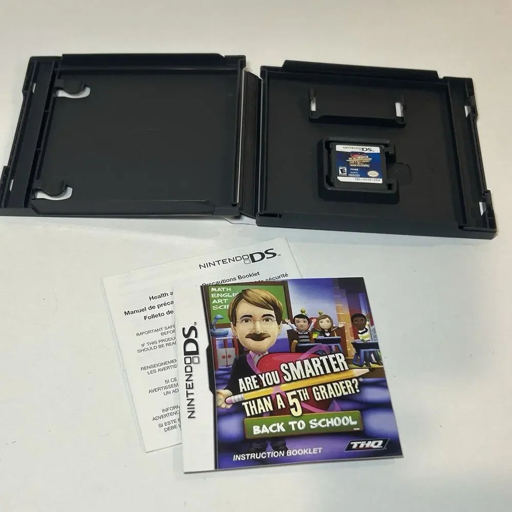 Are You Smarter Than a 5th Grader Back to School (Nintendo DS, 2010)